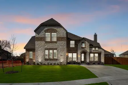 New construction Single-Family house 219 Memory Ln, Waxahachie, TX 75165 plan Spring Cress II - image