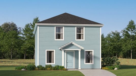 New construction Single-Family house 206 Streaking Star Dr, Hutto, TX 78634 plan Highgate - image
