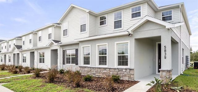 New construction Townhouse house 5823 Freshwater Canyon Dr, St. Cloud, FL 34771 plan Flora - image