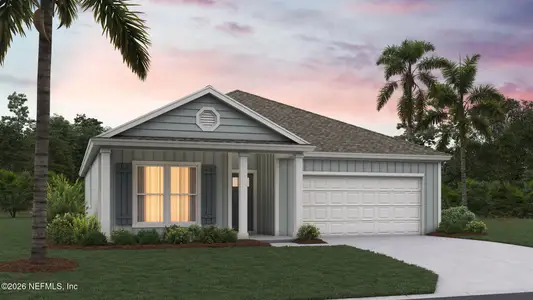 New construction Single-Family house 14271 Tack Room Rd, Jacksonville, FL 32234 plan Rhett - image