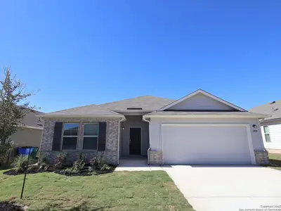 New construction Single-Family house 2804 Whiskey Pass, Seguin, TX 78155 plan Boone - image