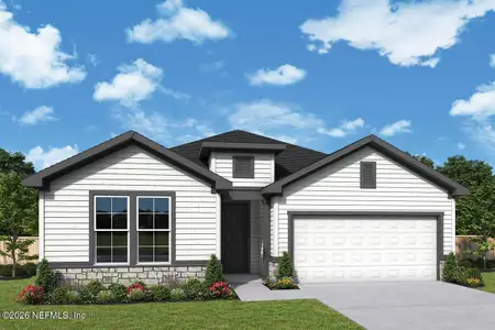 New construction Single-Family house 75711 Bayley Pl, Yulee, FL 32097 plan The Cartesian - image