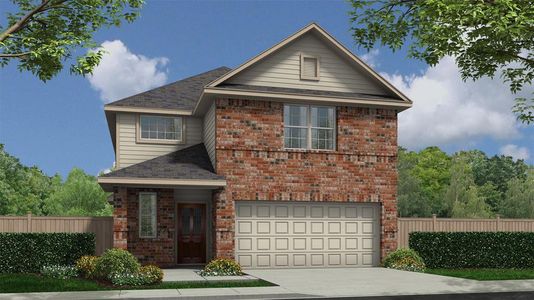 New construction Single-Family house 407 Quail Crossing, Huntsville, TX 77320 The Briscoe- photo 0