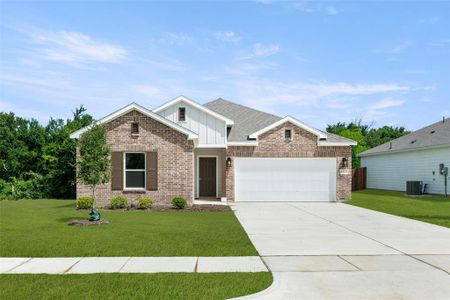 New construction Single-Family house 1601 Annabelle St, Cleburne, TX 76031 plan Cardinal Plan - image