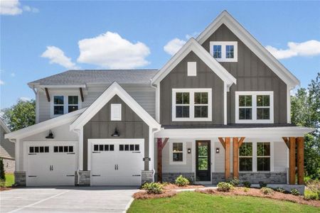New construction Single-Family house 115 Wood Grove Ln, Canton, GA 30115 plan Pearson - image