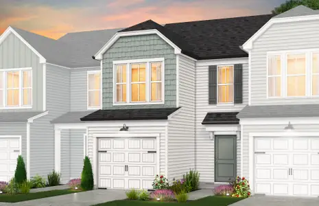 New construction Single-Family house 4128 Rustic Ridge Dr, Durham, NC 27704 plan Hemingway - image