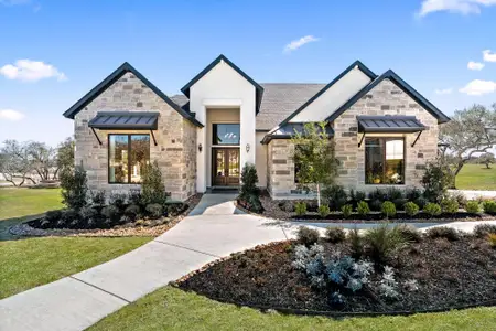 New construction Single-Family house 8287 Blue Oak Wy, Garden Ridge, TX 78266 plan Trinity - image