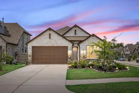 New construction Single-Family house 15935 Golden Trails Ct, Conroe, TX 77302 Portofino Plan- photo 0
