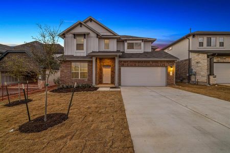 New construction Single-Family house 104 Hauser Dr, Leander, TX 78641 Liberty- photo 0