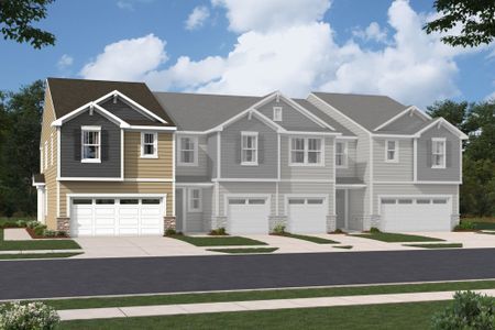New construction Townhouse house 1223 Vibrant Rd, Charlotte, NC 28215 plan Vienna - image