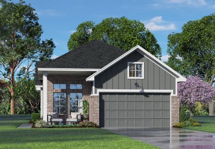 New construction Single-Family house 29607 Apple Glen Ct, Pattison, TX 77423 plan Tanlay – Chateau Collection - image