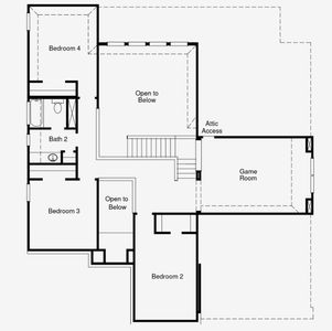 Second Floor Floorplan - Representative Photo