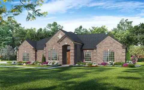 New construction Single-Family house New Waverly, TX 77358 plan Austin - image