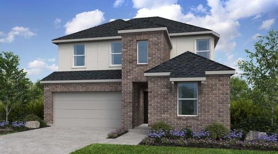 New construction Single-Family house 5607 Pistachio Pl, Rosenberg, TX 77471 plan Reid - image