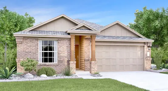 New construction Single-Family house 17906 Nashville Warbler Rd, Pflugerville, TX 78660 plan Aplin - image