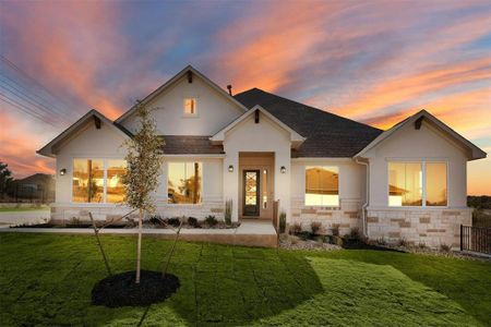 New construction Single-Family house 117 Pueblo Peak Cove, Liberty Hill, TX 78642 - photo 0