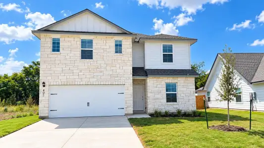 New construction Single-Family house 401 Hector Lp, Georgetown, TX 78626 plan Madison - image