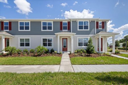 New construction Townhouse house 3225 Douglas Fir Dr, Apopka, FL 32703 Aurora- photo 0