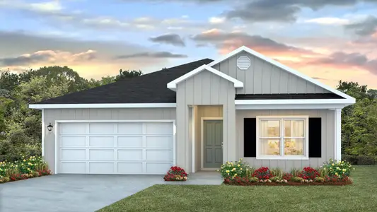 New construction Single-Family house 189 Pruitt Dr, Crawfordville, FL 32327 plan The Cali - image