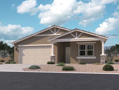 New construction Single-Family house 15721 W Corte Del Sol Este, Waddell, AZ 85355 plan Lavender - image