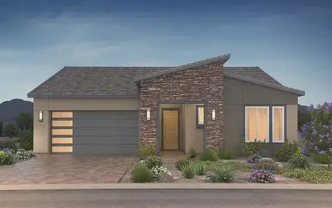 New construction Single-Family house 33670 N Chevelon Dr, Peoria, AZ 85383 plan Traverse II - image