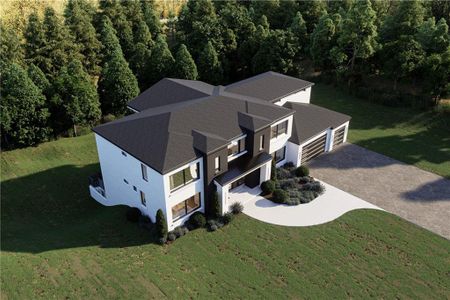 New construction Single-Family house 4031 Old Atlanta Rd, Suwanee, GA 30024 - image