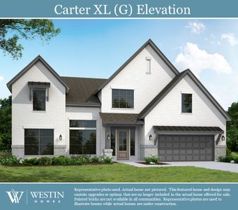 New construction Single-Family house 17501 Absinthe Dr, Austin, TX 78669 The Carter XL- photo 0 0