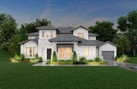New construction Single-Family house 366 Crosswater Ln, Dripping Springs, TX 78620 plan Lynmar II - image