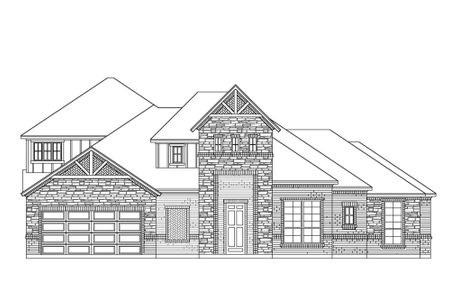New construction Single-Family house 74 Cedar Crk, Woodway, TX 76712 plan Ravello - image