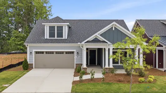 New construction Single-Family house 1136 Salford Ct, Durham, NC 27703 plan Portico - image