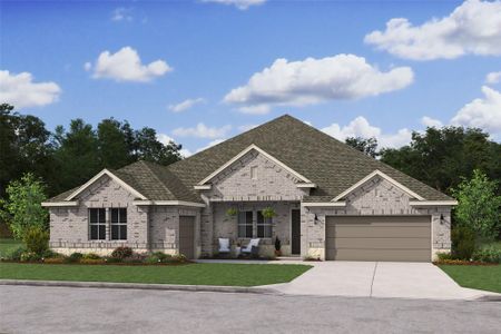 New construction Single-Family house 11714 Old Fashion Cir, Mont Belvieu, TX 77535 - image