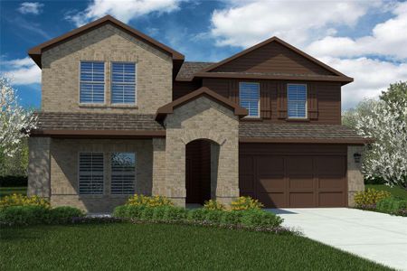 New construction Single-Family house 717 Cedarbrook Drive, Fort Worth, TX 76131 OZARK- photo 0