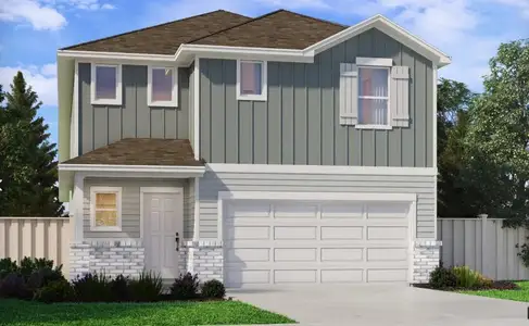 New construction Single-Family house 1508 Centavo Dr, Pflugerville, TX 78660 plan The Gateway (390) - image
