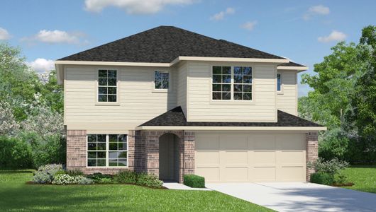 New construction Single-Family house 5030 Millrace Lndg, San Antonio, TX 78266 plan The Lombardi - image