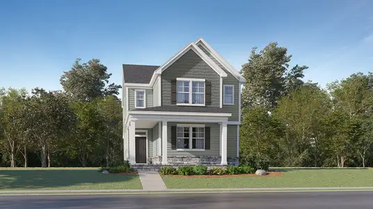 New construction Single-Family house 1716 Uplift Ave, Knightdale, NC 27545 plan Waterbury - image