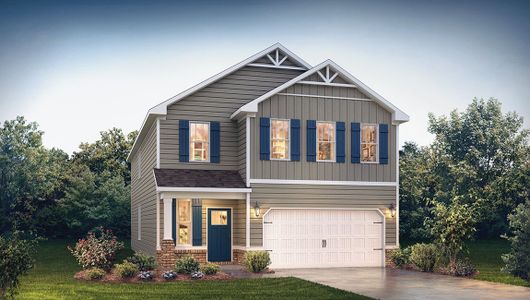 New construction Single-Family house 1000 Gresham Pl, Woodruff, SC 29388 plan Berkshire - image