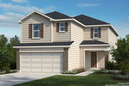 New construction Single-Family house 7715 Rock Wren Fall, San Antonio, TX 78253 - image