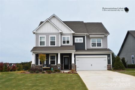 New construction Single-Family house 203 Hamptons Cove Road, Troutman, NC 28166 Greenway Basement- photo 0