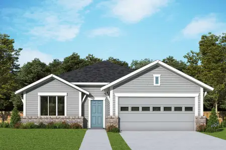 New construction Single-Family house 146 Pinyon Pine Dr, Bastrop, TX 78602 plan The Stratton - image