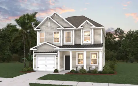New construction Single-Family house 108 Abercom Place Dr, Moncks Corner, SC 29461 plan Palmer - Single Family Homes - image