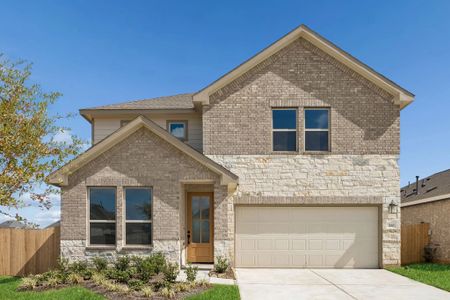 New construction Single-Family house 320 Redbud Ridge Dr, Brookshire, TX 77423 plan Austin - image