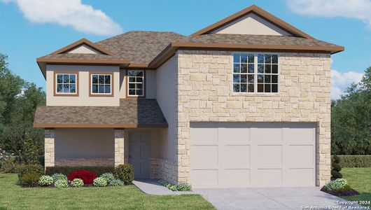 New construction Single-Family house 22731 Green Jacket, San Antonio, TX 78261 The Bowen- photo 0 0