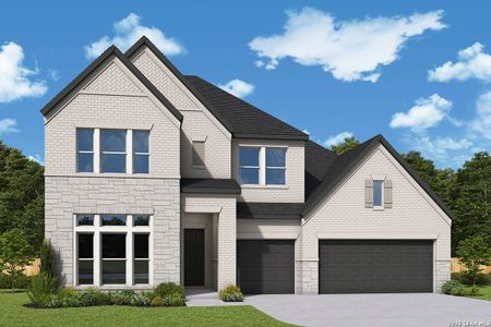 New construction Single-Family house 9826 Brivet Crk, Boerne, TX 78006 plan The Nacogdoches - image