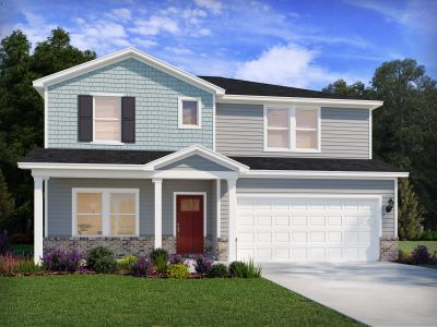 New construction Single-Family house 1403 Hatteras Rd, Durham, NC 27704 plan Sherwood - image