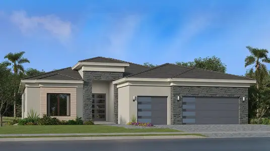 New construction Single-Family house 7622 Bridle Trail Wy, Lake Worth, FL 33449 plan Maxwell - image