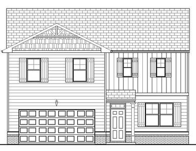 New construction Single-Family house 205 Melrose Ct, Jefferson, GA 30549 plan Galen - image