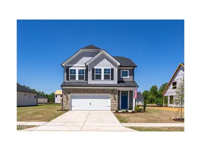 New construction Single-Family house 57 Fellow Dr, Lillington, NC 27546 plan The Grace C - image