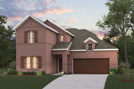 New construction Single-Family house 3157 Redbud Flower Trail, Venus, TX 76084 Livingston - 40' Smart Series- photo 0