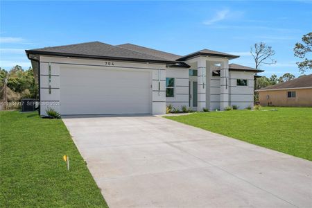 New construction Single-Family house 704 Clayton, Lehigh Acres, FL 33972 - image
