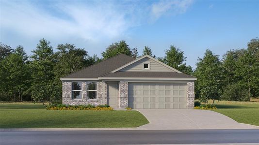 New construction Single-Family house 29027 Rustic Windmill Wy, Hockley, TX 77447 Newlin- photo 0